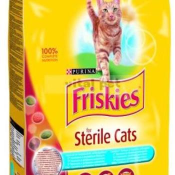 Friskies Sterilised salmon & vegetables 10 kg kép