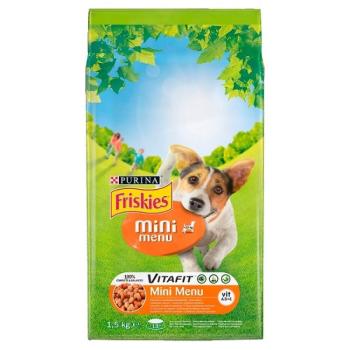 Friskies száraz kutyaeledel - Mini Menu csirkével és zöldségekkel 1,5 kg kép