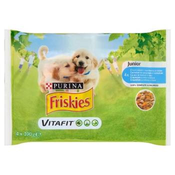 Friskies Vitafit Junior Multipack 4 x 100 g kép