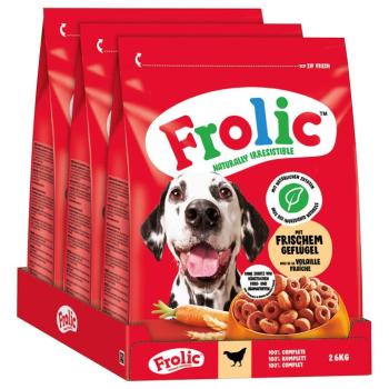 Frolic Complete szárnyas, zöldség & rizs - 7,8 kg (3 x 2,6 kg) kép