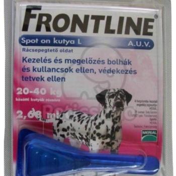 Frontline Spot On L 20-40 kg 3x2,68 ml kép