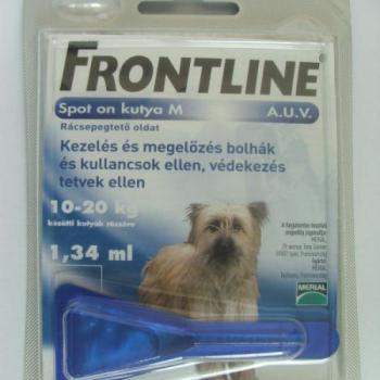 Frontline Spot On M 10-20 kg 1,34 ml kép