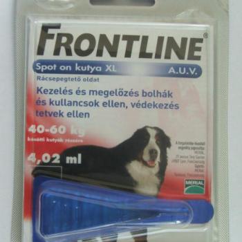 Frontline Spot On XL 40-60 kg 4,02 ml kép