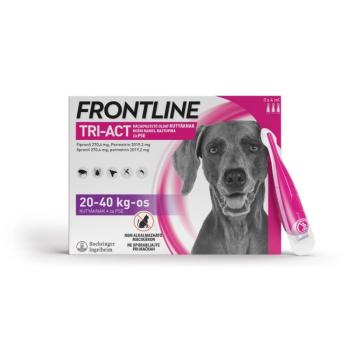 Frontline Tri-Act rácsepegtető oldat kutyáknak 20-40 kg-os kutyáknak kép