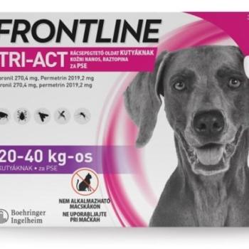 Frontline Tri-Act Spot On L 20-40 kg 3x4 ml kép