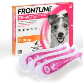 Frontline Tri-Act Spot On S 5-10 kg 3x1 ml kép