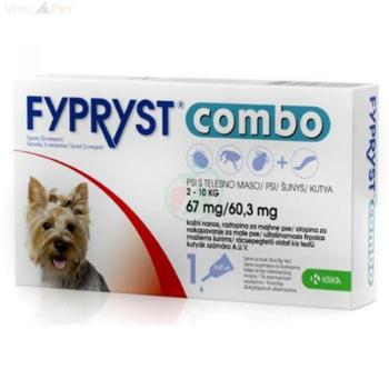 FYPRYST Combo kutyáknak 2-10 kg 0,67 ml kép