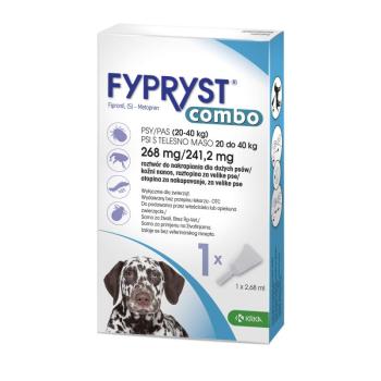 Fypryst Combo rácsepegtető oldat nagytestű kutyák számára 1 x 2,68 ml kép