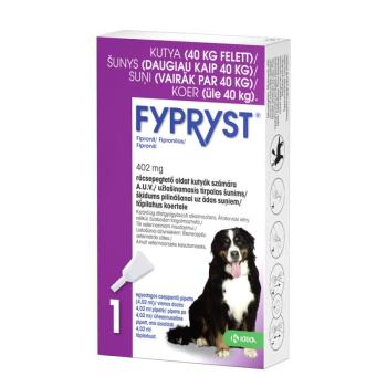 Fypryst rácsepegtető oldat kutyáknak XL 1 x 4,02 ml kép