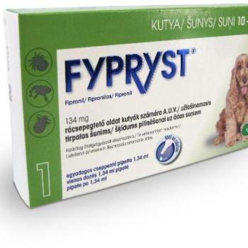 FYPRYST Spot On M 10-20 kg-os Kutyáknak 3x1,34 ml kép