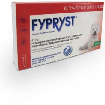 FYPRYST Spot On S 2-10 kg 0,67 ml kép