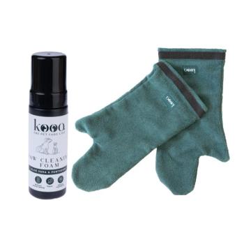 Gazdaságos csomag: tisztító hab, 170 ml + 2 x kooa szárítókesztyű kép
