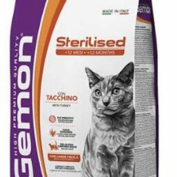 Gemon Cat Sterilized turkey 2 kg kép