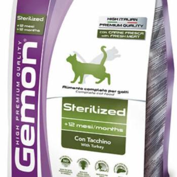 Gemon Cat Sterilized turkey 20 kg kép