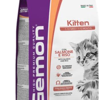 Gemon Kitten salmon & rice 2 kg kép