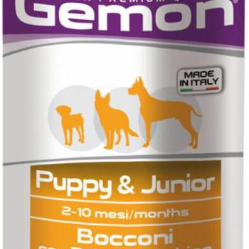 Gemon Puppy & Junior Chicken and Turkey 415 g kép