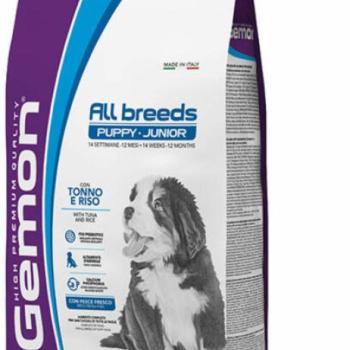 Gemon Puppy Medium Tuna & Rice 15 kg kép