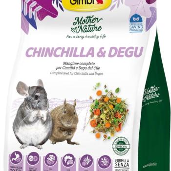 Gimbi Mother Nature Chinchilla & Degu - állateledel csincsillák és deguk számára 800 g kép