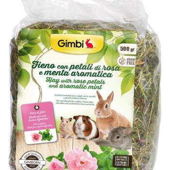 Gimbi széna rózsaszirommal és mentával 500 g kép