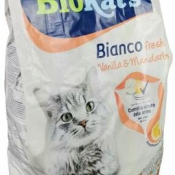 Gimborn Biokat's Bianco Fresh vanília és mandarin illat 5 kg kép