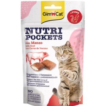 GimCat Nutri Pockets Marha 60 g kép