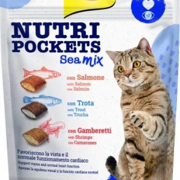 GimCat Nutri Pockets Tengeri Mix 150 g kép