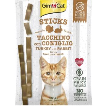 GimCat Sticks pulyka és nyúl 4 db kép