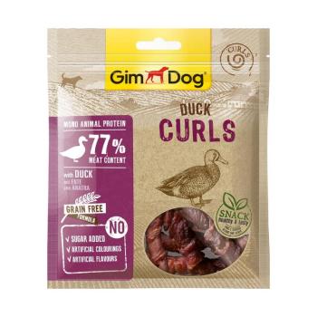 GimDog Duck Curls snack 55 g kép