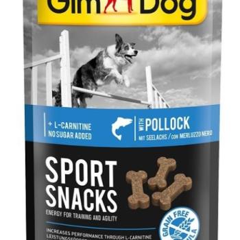 GimDog Sport Snacks tőkehalas 60 g kép