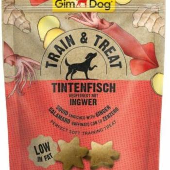 GimDog Train&Treat tintahal és gyömbér 125 g kép