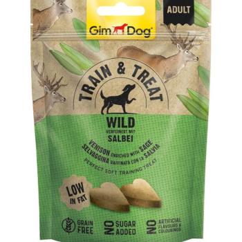 GimDog Train & Treat Wild & Salbei snack 125 g kép