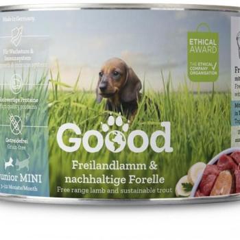 Goood Mini Junior Lamb & Trout 200 g kép