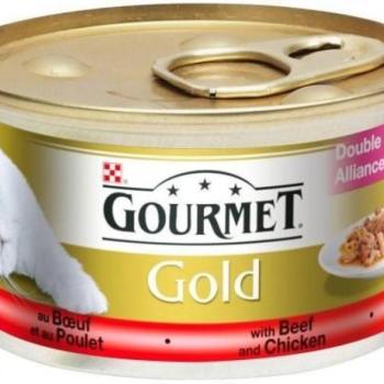 Gourmet Gold beef & chicken 85 g kép