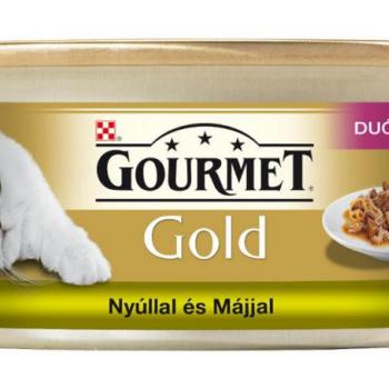 Gourmet Gold Duó élmény 24 x 85 g nyúl és máj kép