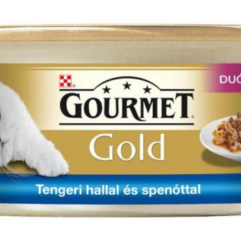 Gourmet Gold Duó élmény 24 x 85 g tengeri hal spenótos szószban kép