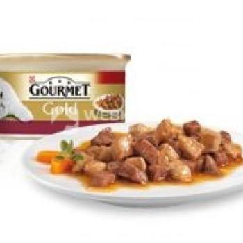 Gourmet Gold Falatok szószban 85 g csirke, szív és máj kép