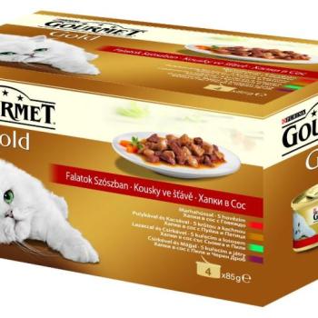 Gourmet Gold Falatok szószban multipack 12 x (4 x 85 g) kép