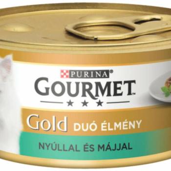 Gourmet Gold rabbit & liver 12x85 g kép