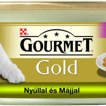 Gourmet Gold rabbit & liver 85 g kép