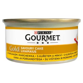 Gourmet Gold Savoury Cake csirke + répa 85 g kép