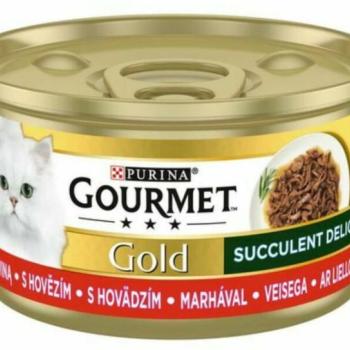 Gourmet Gold Succulent Delights beef 85 g kép