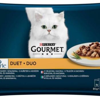 Gourmet Perle Duo 3+1 4x85 g kép