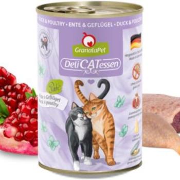GranataPet DeliCatessen duck & poultry 400 g kép