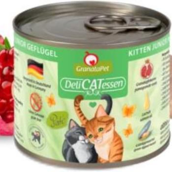 GranataPet DeliCatessen Kitten poultry tin 6x200 g kép