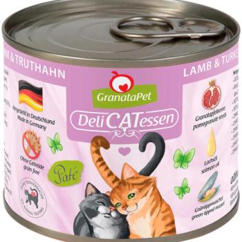 GranataPet DeliCatessen lamb & turkey 6x200 g kép