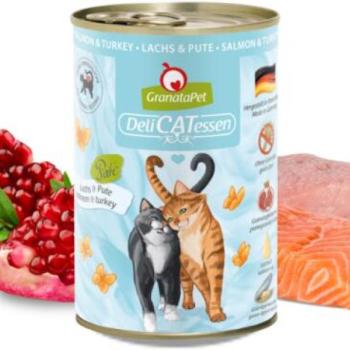 GranataPet DeliCatessen salmon & turkey 6x400 g kép