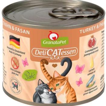 GranataPet DeliCatessen turkey & pheasant 6x200 g kép