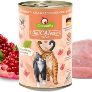 GranataPet DeliCatessen veal & rabbit 6x400 g kép