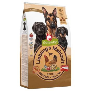 GranataPet Liebling's Mahlzeit gazdaságos csomag 2 x 10 kg - Adult szárnyas kép