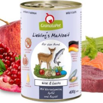 GranataPet Liebling´s Mahlzeit Wild & Lachs 6x400 g kép